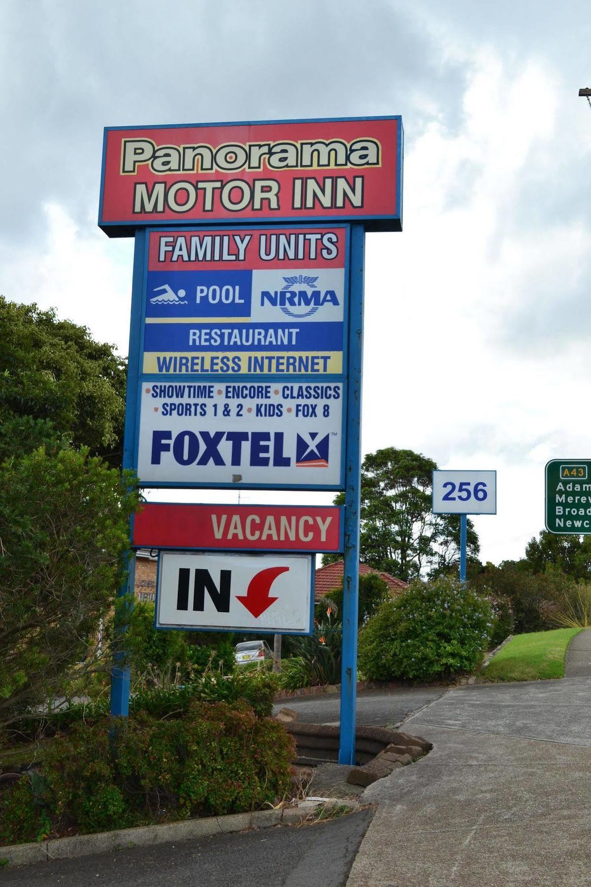 Panorama Motor Inn Newcastle Exterior foto